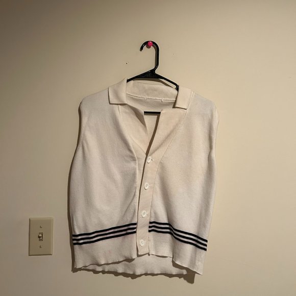 Joan Vass Vintage Sweater Vest - Picture 2 of 6